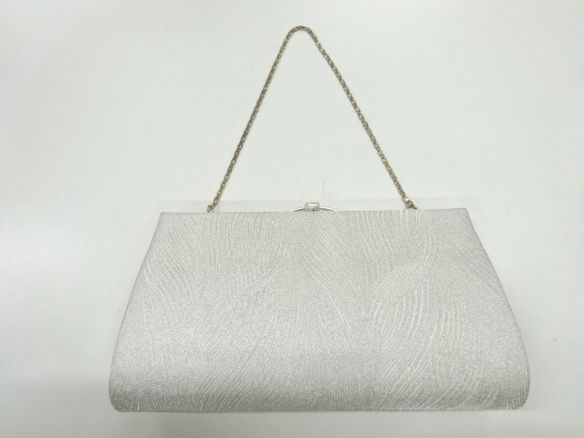 アンティーク　抽象模様織出し和装バッグ